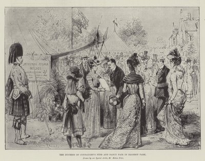 Bagshot Park'taki Connaught's Fete ve Fantezi Fuarı Düşesi by Melton Prior